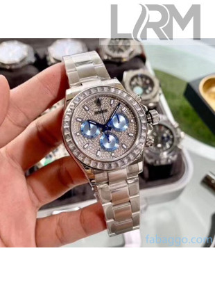 Rolex Oyster Perpetual Cosmograph Daytona Watch 40mm Silver 2020(Top Qaulity)
