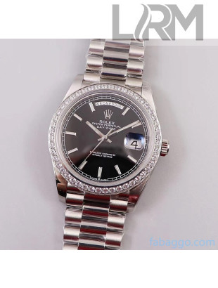 Rolex Datejust Watch 40mm With Crystal Silver/Black 2020 Top Quality 